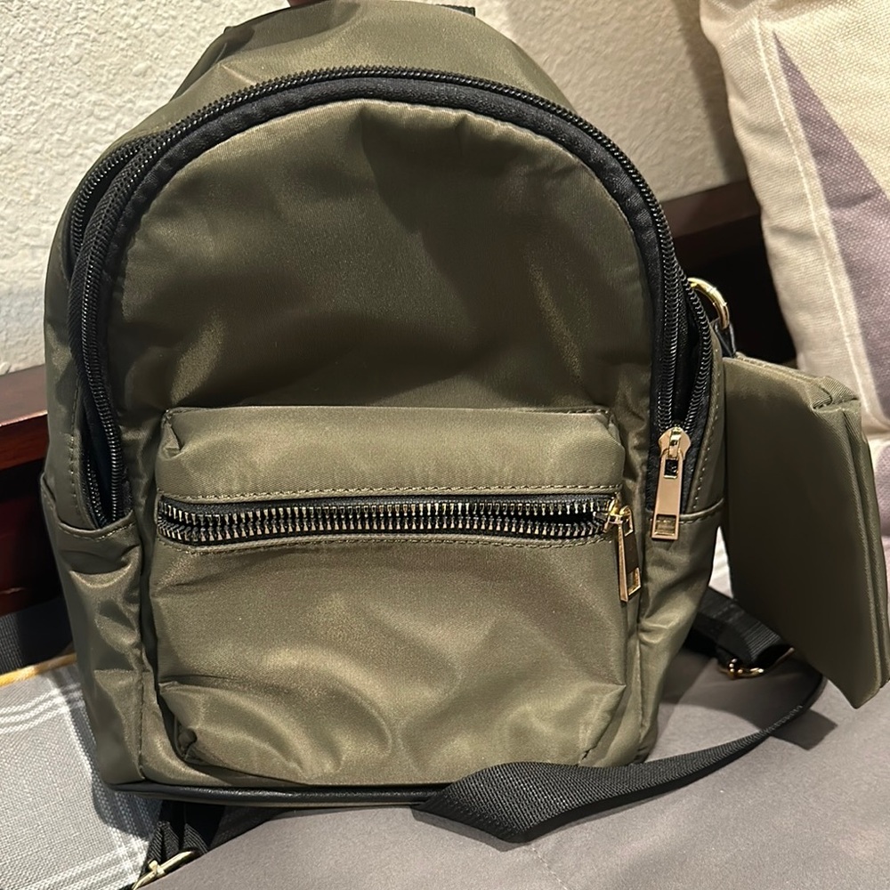 Olive Green Backpack